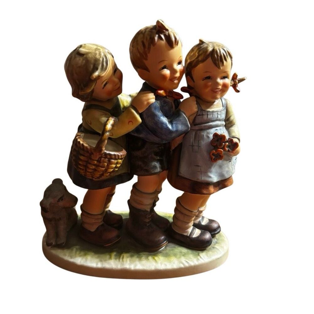 Vintage Goebel MI Hummel "Follow The Leader" Figurine #369 TMK 7" Pristine